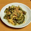 samemoon's cooksnap of when they made ★やさしい苦味のゴーヤチャンプルー★.