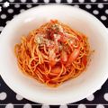 ミセスあまぐり's cooksnap of when they made ＊ランチに＊トマトたっぷりナポリタン＊.