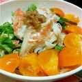クックW9JZBH☆'s cooksnap of when they made 梅しそ冷製パスタ*:･*｡ ♡.