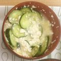 おこわ履き's cooksnap of when they made 豆腐ときゅうりのサラダ.