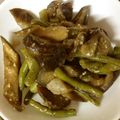 ろみろみ☆'s cooksnap of when they made 茄子といんげんの炒め物♪.