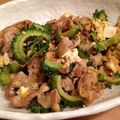 chaki1210's cooksnap of when they made シンプルで簡単！ゴーヤチャンプル.