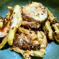 natsu720's cooksnap of when they made 茄子といんげんの炒め物♪.