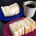 kookuro's cooksnap of when they made 一味違う、卵サンド.