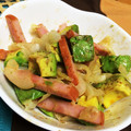 ♪ミチル♪'s cooksnap of when they made ビールに合う★焼豚と玉ねぎの簡単おつまみ.