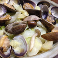 庭のあさがお's cooksnap of when they made あさりとキャベツとしめじの酒蒸し.