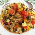 erierin23's cooksnap of when they made 彩り夏野菜マリネの冷製パスタ.