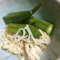 のかぜ's cooksnap of when they made オクラとえのきのピリ辛漬け.