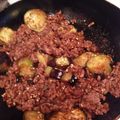 ハワイのキッチン's cooksnap of when they made お弁当に♪挽き肉とナスのピリ辛炒め.
