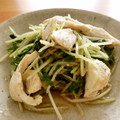 トクライ's cooksnap of when they made オクラのスプラウトとささ身のお浸し.