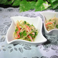 mielle's cooksnap of when they made もやしとかいわれ大根の昆布茶和え.