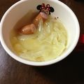 ☆chocola's cooksnap of when they made 玉ネギ＆じゃが芋の簡単コンソメスープ.