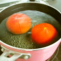 Marrietty's cooksnap of when they made トマトの湯むき.