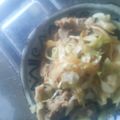 ☆しいたんママ☆'s cooksnap of when they made キャベツと豚肉の香味炒め.