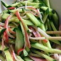 ☆chocola's cooksnap of when they made かにかまときゅうりの中華風サラダ.