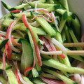 ☆chocola's cooksnap of when they made かにかまときゅうりの中華風サラダ.
