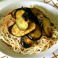 chansy's cooksnap of when they made 我が家の夏の定番♪揚げ茄子のぶっかけ素麺.