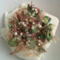 にこちゃん111's cooksnap of when they made あと1品に！簡単オクラと豆腐の梅和え♬.