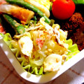 広野のタイタン's cooksnap of when they made ❦キャベツとおじゃこの梅おかかマヨ和え❦.