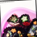 おとちゃんまま's cooksnap of when they made キャラ弁に✿オクラto魚ニソde花火✿.