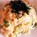 yイエローグリーンy's cooksnap of when they made ピリ辛めんたいポテトサラダ.
