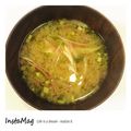 おのみほ's cooksnap of when they made ミョウガ好きに。茗荷のみそ汁.