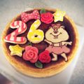 maaako88's cooksnap of when they made クマタンのデコケーキ♡.