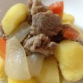 saku0655's cooksnap of when they made ピリ辛☆肉じゃが.