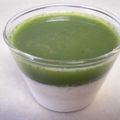 kko-h's cooksnap of when they made 白ごま＆抹茶のつるりんゼリー.
