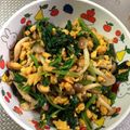 なつぽん♪'s cooksnap of when they made ほうれん草の炒り卵和え.