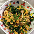 なつぽん♪'s cooksnap of when they made ほうれん草の炒り卵和え.