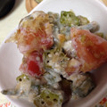 和宮鈴奈's cooksnap of when they made ✿オクラとトマトの味噌マヨネーズ和え✿.