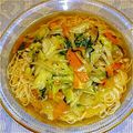nicomel's cooksnap of when they made 野菜をたっぷり食べられる激ウマそうめん.