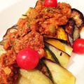 ゆーしんわらく's cooksnap of when they made なすと、かぼちゃと、チリコンカン♪.