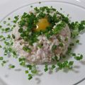 たべたいち's cooksnap of when they made マグロと豆腐のユッケ.