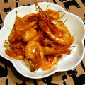 たぬぴぃ★'s cooksnap of when they made 生姜香る♪甘エビのかりっとから揚げ.