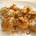 まゆみ母ちゃん's cooksnap of when they made 食感楽し♪ジャコふりチーズ焼きジャガ.