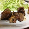 シィーズー's cooksnap of when they made 若鶏肝の塩麹焼き.