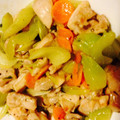 tommy09's cooksnap of when they made 鶏モモ肉とセロリのさっぱり塩炒め！.