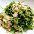 Lycheesoda's cooksnap of when they made 豆苗とツナのサラダ.