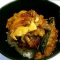 マミリ's cooksnap of when they made 残った天ぷらで煮天丼・大根おろしのせ.