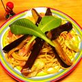 ちーこじ's cooksnap of when they made 茄子とベーコンの和っぽいパスタ.