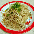 ときたまご77's cooksnap of when they made モヤシと豚挽肉の香味炒め★彡.