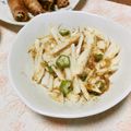 快くん's cooksnap of when they made ３分で完成!?　長いもとオクラの和え物.