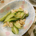 kana叶's cooksnap of when they made ♪鶏ささみときゅうりの酢味噌和え♪.