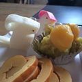 mirami's cooksnap of when they made 恋人の為に愛情いっぱいうさぎ飾りきり.