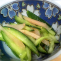maruru-nn's cooksnap of when they made 新生姜漬けときゅうりの和え物.