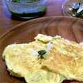 麻's cooksnap of when they made フレッシュバジルのオムレツ.