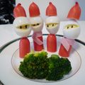 kk-maru's cooksnap of when they made クリスマス！簡単　サンタクロース.