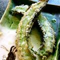 kuragenoie's cooksnap of when they made 揚げ四角豆.